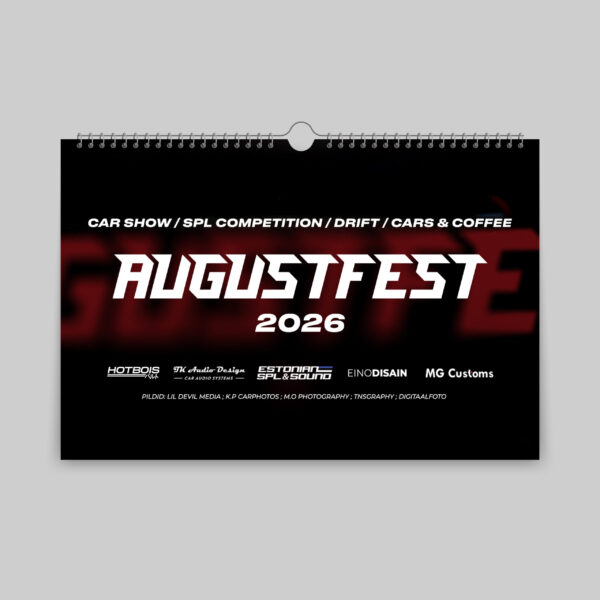 Augustfest Kalender 2026 A3