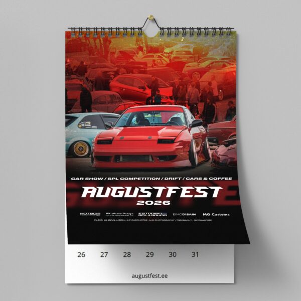 Augustfest Kalender 2026 A4